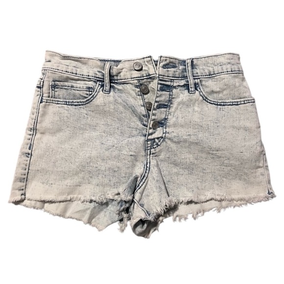 Abercrombie & Fitch Pants - Abercrombie & Fitch Button-Up Denim Shorts